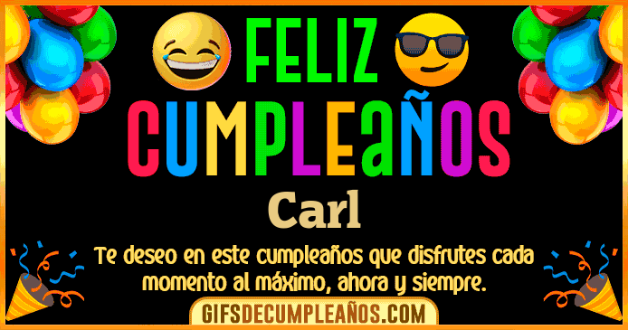 Feliz Cumpleaños Carl