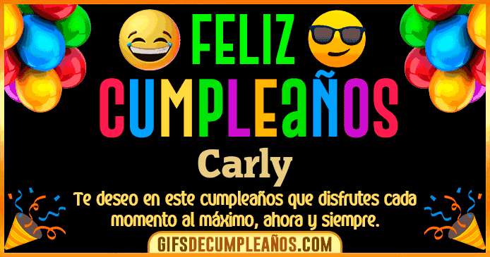 Feliz Cumpleaños Carly