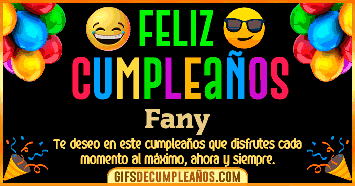 Feliz Cumpleaños Fany