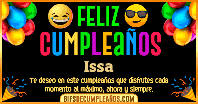 Feliz Cumpleaños Issa