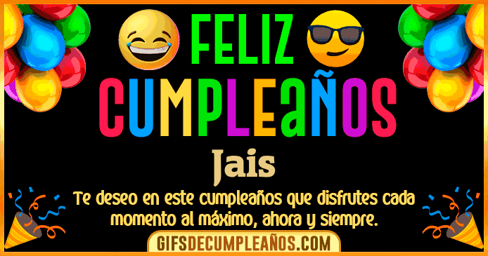Feliz Cumpleaños Jais