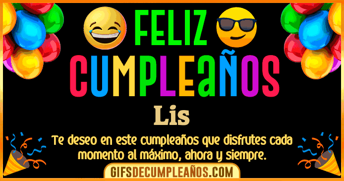 Feliz Cumpleaños Lis