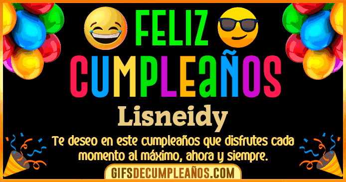Feliz Cumpleaños Lisneidy