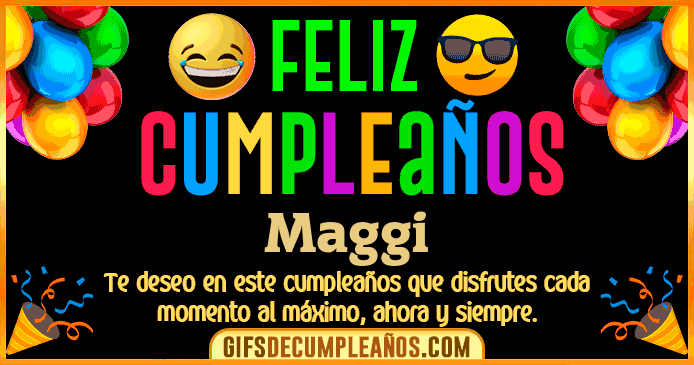 Feliz Cumpleaños Maggi