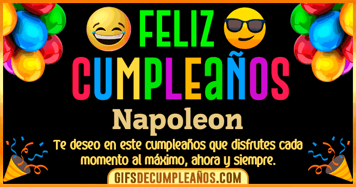Feliz Cumpleaños Napoleon