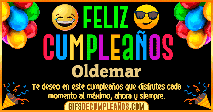 Feliz Cumpleaños Oldemar