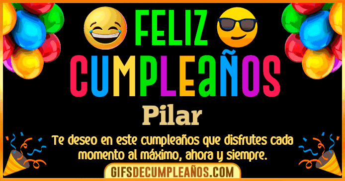 Feliz Cumpleaños Pilar