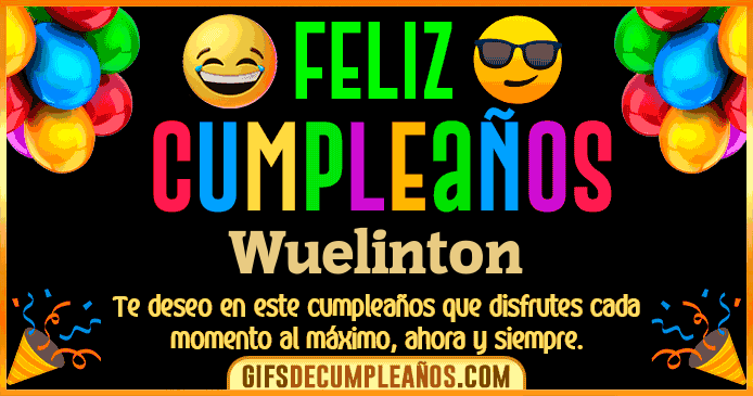 Feliz Cumpleaños Wuelinton
