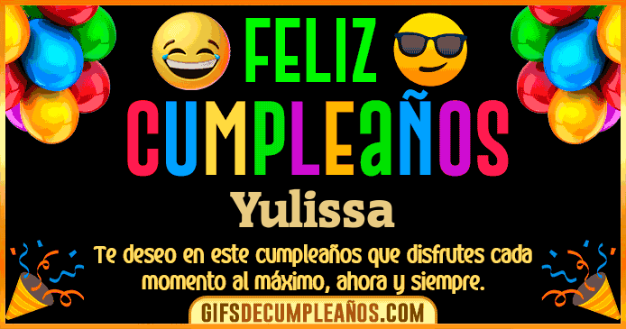 Feliz Cumpleaños Yulissa